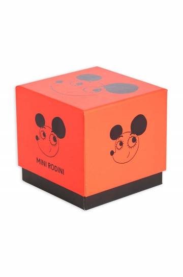 Детские носки Mini Rodini 2 шт цвет оранжевый Детские носки Mini Rodini 2 шт цвет оранжевый
