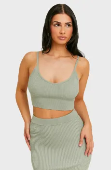 Женский мятный топ Ментоловый XS Tally Weijl SPUVIGABAN