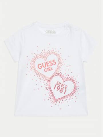 Guess Футболка K4BI01 J1314 Білий Regular Fit Guess Футболка K4BI01 J1314 Білий Regular Fit
