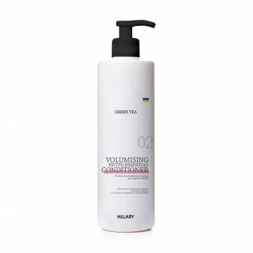 Фитоэссенциальный кондиционер Hillary Green Tea Volumising Phyto-Essential Conditioner для придания объема волосам, 500 мл Фитоэссенциальный кондиционер Hillary Green Tea Volumising Phyto-Essential Conditioner для придания объема волосам, 500 мл