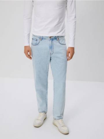 Reserved - Джинси carrot fit - синій - VD268-05J Reserved - Джинси carrot fit - синій - VD268-05J