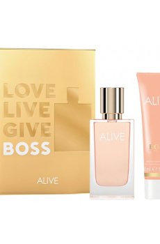 Уценка! Парфюмированный набор Hugo Boss Alive женский (парфюмированная вода, 30 мл + лосьон для тела, 50 мл)