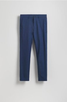 Reserved - Картаті штани-чиноси - темно-синій - 7915H-59M