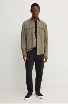 Хлопковая рубашка G-Star Raw Marine Slim