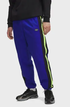 Мужские синие спортивные брюки UA Icon Wvn Track Pnt Синий L Under Armour 6003974-400