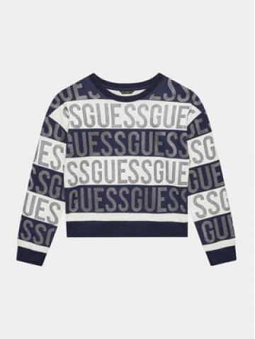 Guess Світшот J3YQ09 KAE30 Cиній Regular Fit Guess Світшот J3YQ09 KAE30 Cиній Regular Fit