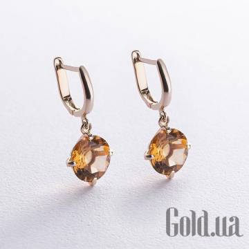 Серьги с подвесками Украина