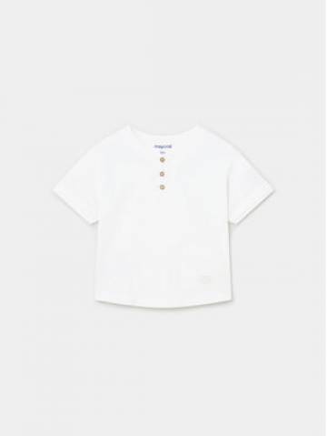 Mayoral Футболка 1016 Білий Regular Fit Mayoral Футболка 1016 Білий Regular Fit