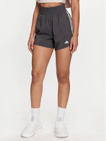 adidas Спортивні шорти Pacer Training 3-Stripes IS2173 Сірий Regular Fit adidas Спортивні шорти Pacer Training 3-Stripes IS2173 Сірий Regular Fit