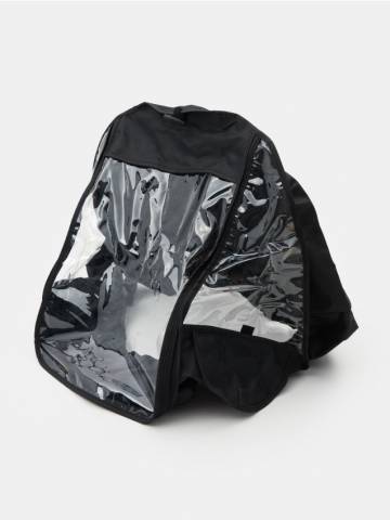 Дощовик на автокрісло - чорний