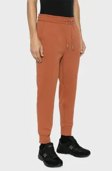 Мужские терракотовые спортивные брюки MONOLOGO HWK Коричневый M Calvin Klein Jeans J30J323497