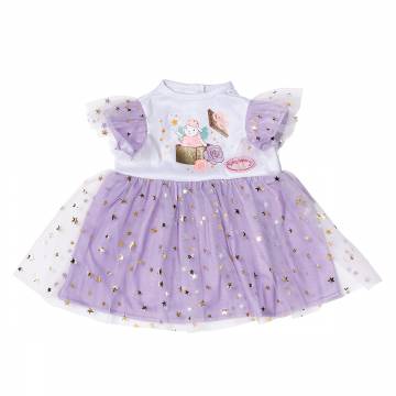 Одяг для ляльки Baby Annabell Бузкова сукня (710296) Одяг для ляльки Baby Annabell Бузкова сукня (710296)