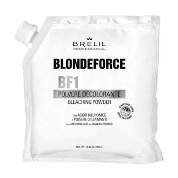 Осветляющая пудра для волос Brelil Blondeforce BF1 Bleaching Powder, 500 г Осветляющая пудра для волос Brelil Blondeforce BF1 Bleaching Powder, 500 г