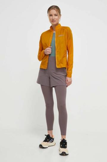 Шорты outdoor Helly Hansen Thalia 2.0 цвет фиолетовый однотонные высокая посадка