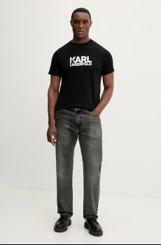 Хлопковая футболка Karl Lagerfeld