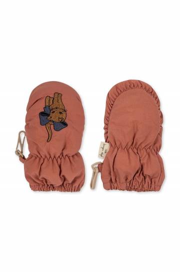 Детские перчатки Konges Sløjd цвет красный