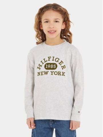 Tommy Hilfiger Блузка KB0KB08549 S Сірий Regular Fit Tommy Hilfiger Блузка KB0KB08549 S Сірий Regular Fit