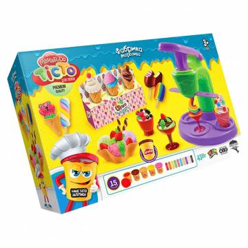 Ігровий набір тісто для ліплення Danko toys Master Do Фабрика морозива (TMD-06-01U) Ігровий набір тісто для ліплення Danko toys Master Do Фабрика морозива (TMD-06-01U)