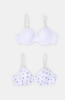 Дитячий бюстгальтер 2 шт - кремовий