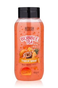 Крем-гель для душа Moxam Tropical Splash  Bubble Tea женский, 400 мл