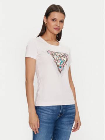 Guess Футболка Cherry Flower W4YI26 J1314 Рожевий Slim Fit Guess Футболка Cherry Flower W4YI26 J1314 Рожевий Slim Fit