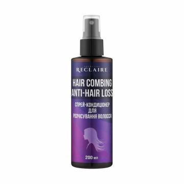 Спрей-кондиционер Reclaire Hair Combing Anti-Hair Loss для расчесывания волос, 200 мл Спрей-кондиционер Reclaire Hair Combing Anti-Hair Loss для расчесывания волос, 200 мл