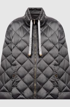 Серая пуховая куртка PISOFT