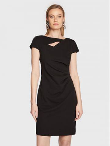 DKNY Повсякденна сукня DD2H1240 Чорний Regular Fit DKNY Повсякденна сукня DD2H1240 Чорний Regular Fit