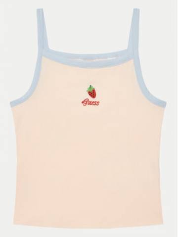 Guess Топ J5GI07 KCU20 Рожевий Slim Fit Guess Топ J5GI07 KCU20 Рожевий Slim Fit