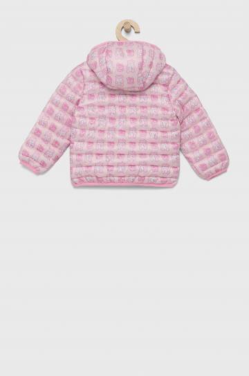 Детская куртка Guess цвет розовый