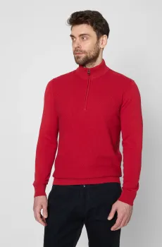 Мужская красная кофта Красный S Pierre Cardin PC.-C5 51012.5065