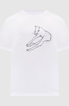 Белая футболка COLT