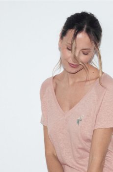 Reserved - LADIES` PYJAMA - пильно-рожевий - 926HQ-39X