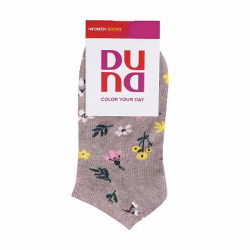 Носки женские Duna 3372 короткие, темно-бежевые, размер 23-25 Носки женские Duna 3372 короткие, темно-бежевые, размер 23-25