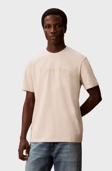 Мужская бежевая футболка WHOLESALE SPORTSWEAR Бежевый L Calvin Klein LV04LF810G