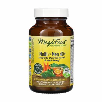 Уценка! Мультивитамины и минералы для мужчин 40+ MegaFood Multi for Men, 60 таблеток Уценка! Мультивитамины и минералы для мужчин 40+ MegaFood Multi for Men, 60 таблеток