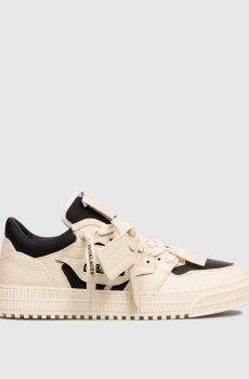 Бежевые комбинированные кроссовки Low Top 3/0