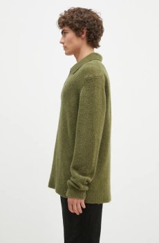 Шерстяной свитер Norse Projects Rasmus Relaxed Brushed Polo