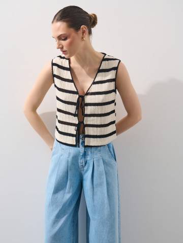 Mohito - вязаний топ - різнокольоровий - XS