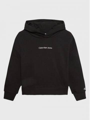 Calvin Klein Jeans Світшот Logo IG0IG01517 Чорний Relaxed Fit Calvin Klein Jeans Світшот Logo IG0IG01517 Чорний Relaxed Fit