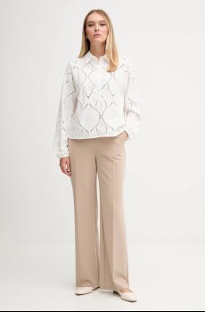 Хлопковая блузка Mos Mosh NOLIN