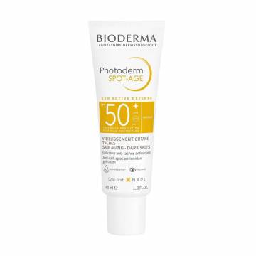 Солнцезащитный гель-крем для лица Bioderma Photoderm Spot-Age SPF 50+, 40 мл Солнцезащитный гель-крем для лица Bioderma Photoderm Spot-Age SPF 50+, 40 мл