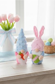 Великодні декоративні гноми 2 pack - різнобарвний