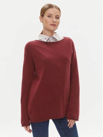Tommy Hilfiger Светр WW0WW39890 Червоний Relaxed Fit Tommy Hilfiger Светр WW0WW39890 Червоний Relaxed Fit