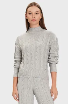 Женский светло-серый гольф Серый XS Guess W5BR30.Z1192;LMGY