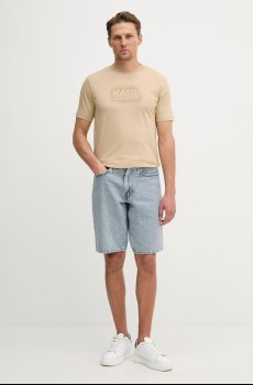 Хлопковая футболка Karl Lagerfeld