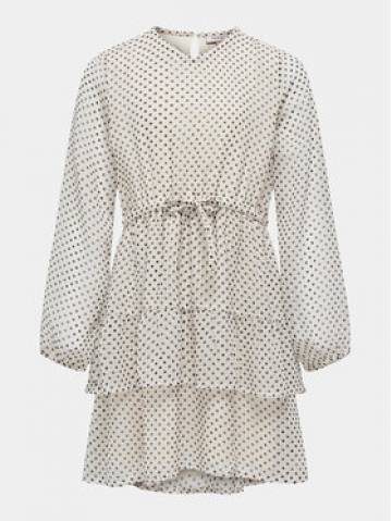 Kids ONLY Повсякденна сукня Isabella 15317147 Écru Regular Fit Kids ONLY Повсякденна сукня Isabella 15317147 Écru Regular Fit