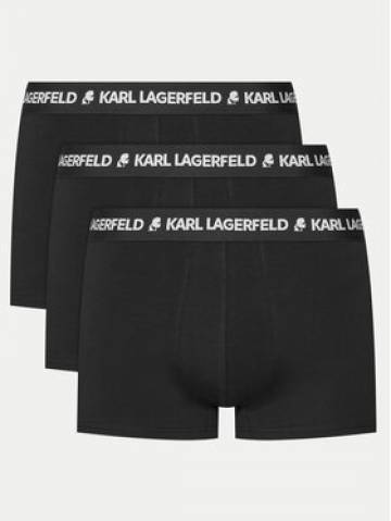KARL LAGERFELD Набір з 3 пар боксерів A1M47151 Чорний KARL LAGERFELD Набір з 3 пар боксерів A1M47151 Чорний