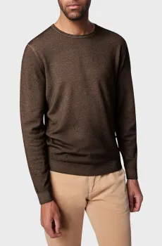 Мужской коричневый шерстяной джемпер Коричневый XXL Pierre Cardin PC.-C5 50700.5037