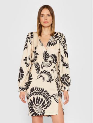 Rinascimento Коктейльна сукня CFC0018079002 Бежевий Regular Fit Rinascimento Коктейльна сукня CFC0018079002 Бежевий Regular Fit